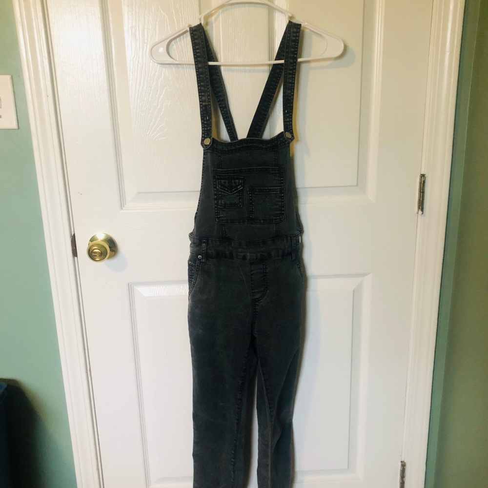 Gray/Black - Free people overalls